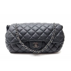 NEUF SAC A MAIN CHANEL TIMELESS BANDOULIERE CUIR MATELASSE NOIR 