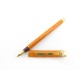 STYLO PLUME MUST DE CARTIER TRINITY 3 ORS OR ET RESINE ORANGE FOUNTAIN PEN 700€