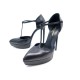 CHAUSSURES YVES SAINT LAURENT 320303 ESCARPINS CUIR NOIR 38.5 LEATHER SHOES 650€