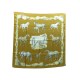 VINTAGE FOULARD HERMES LES POULAINS 