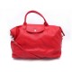 SAC A MAIN LONGCHAMP PLIAGE 16307377608 BANDOULIERE EN CUIR ROUGE HAND BAG 490€