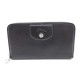 NEUF PORTEFEUILLE LONGCHAMP LE PLIAGE CUIR NOIR LEATHER WALLET BILLFOLD 215 