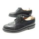 CHAUSSURES JM WESTON 598 DERBY DEMI CHASSE DOUBLE SEMELLE 7.5E 42 CUIR NOIR 895€