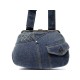 NEUF SAC A MAIN CHANEL HOBO LOGO CC EN JEAN DENIM BLEU 32CM HAND BAG PURSE 4700€