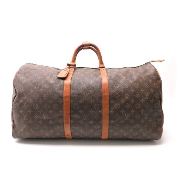 VINTAGE SAC DE VOYAGE A MAIN LOUIS VUITTON KEEPALL 60 M41422 MONOGRAM BAG 1050€