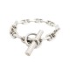 VINTAGE BRACELET HERMES CHAINE D ANCRE ARGENT MASSIF 59.4 GR SILVER JEWEL 925€