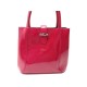 NEUF SAC A MAIN LONGCHAMP ROSEAU CUIR VERNI ROUGE 