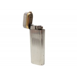 VINTAGE BRIQUET MUST DE CARTIER A GAZ EN ACIER PALLADIE STEEL LIGHTER 890€