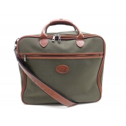 SAC DE VOYAGE A MAIN LONGCHAMP 40 CM CABINE BANDOULIERE TISSU & CUIR TRAVEL BAG