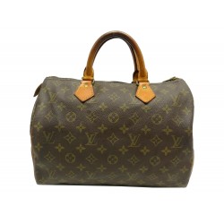 SAC A MAIN LOUIS VUITTON SPEEDY 30 TOILE MONOGRAM M41108 CANVAS HAND BAG 1150€