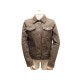 NEUF VESTE LOUIS VUITTON FEMME 40 38 EN COTON DENIM MARRON BLOUSON JACKET 1300€