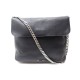 SAC A MAIN CELINE GOURMETTE MEDIUM PORTE EPAULE CUIR NOIR CHAIN HAND BAG 2000€