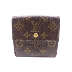 PORTEFEUILLE LOUIS VUITTON ELISE MONOGRAM LV PORTE MONNAIE WALLET BILLFOLD 435€