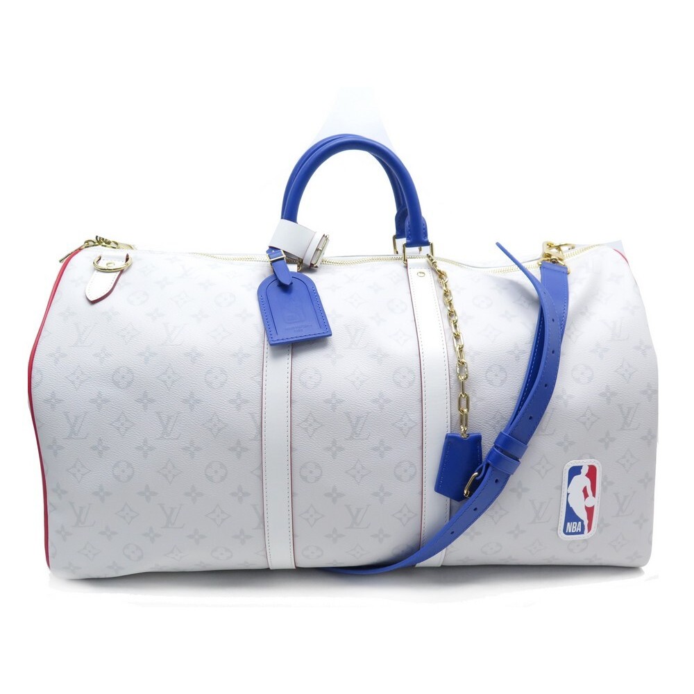 Sac de voyage en cuir Louis Vuitton X NBA Blanc en Cuir - 34751861