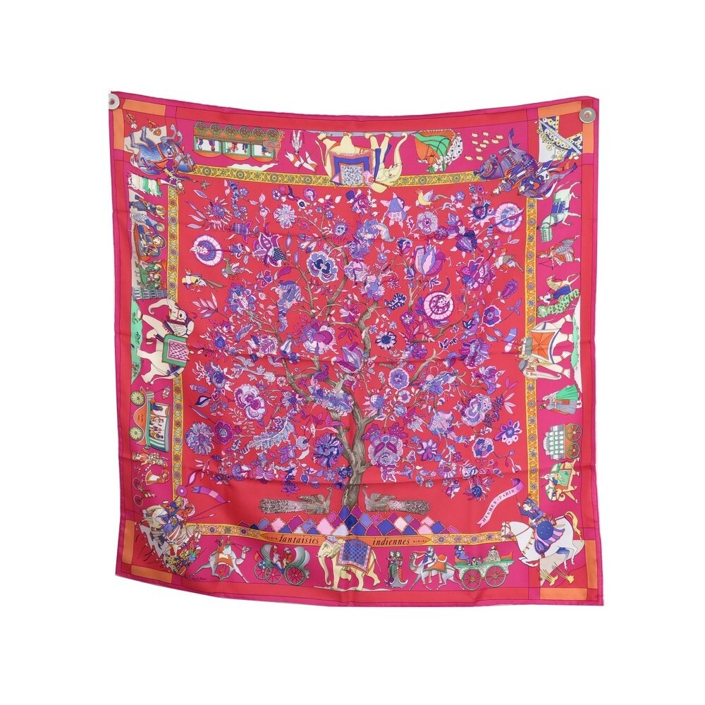 foulard hermes fantaisies indiennes loic dubigeon