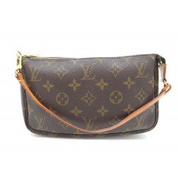 SAC A MAIN LOUIS VUITTON POCHETTE ACCESSOIRES NM EN TOILE MONOGRAM BAG 380€