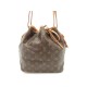 VINTAGE SAC A MAIN LOUIS VUITTON PETIT NOE NM EN TOILE MONOGRAM HAND BAG 925€