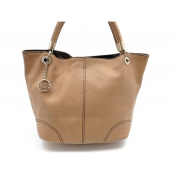 SAC A MAIN LANCEL FRENCH FLAIR CABAS 32 CM EN CUIR BEIGE BAG PURSE DUSTBAG 695€