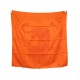 NEUF FOULARD HERMES JUNGLE LOVE CARRE 90 EN SOIE ORANGE SILK SCARF + BOITE 460€