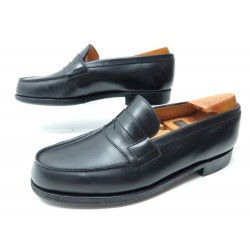 CHAUSSURES JM WESTON 180 MOCASSINS CUIR LOAFER EMBAUCHOIRS 600 