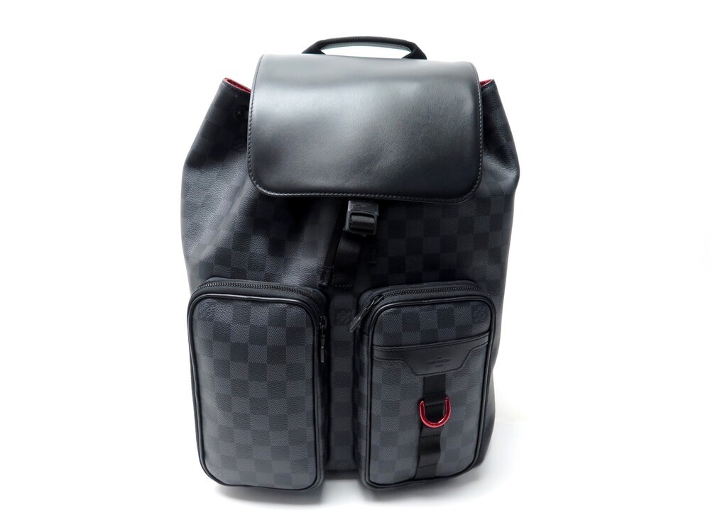LOUIS VUITTON AUTHENTIC Damier Graphite Utility Backpack Date Code