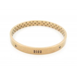 BRACELET DIOR EN METAL DORE TAILLE 23 CM 35.4 GRAMMES GOLDEN JEWEL 430€