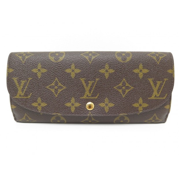 NEUF PORTEFEUILLE LOUIS VUITTON LOUISE M60460 EN TOILE MONOGRAM WALLET 420€