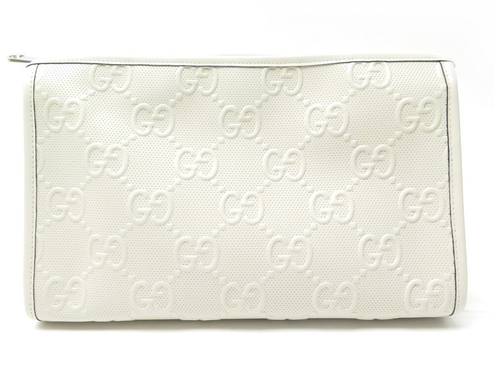 pochette gucci trousse de toilette gg embossed