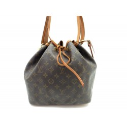 VINTAGE SAC A MAIN LOUIS VUITTON PETIT NOE NM EN TOILE MONOGRAM HAND BAG 925€