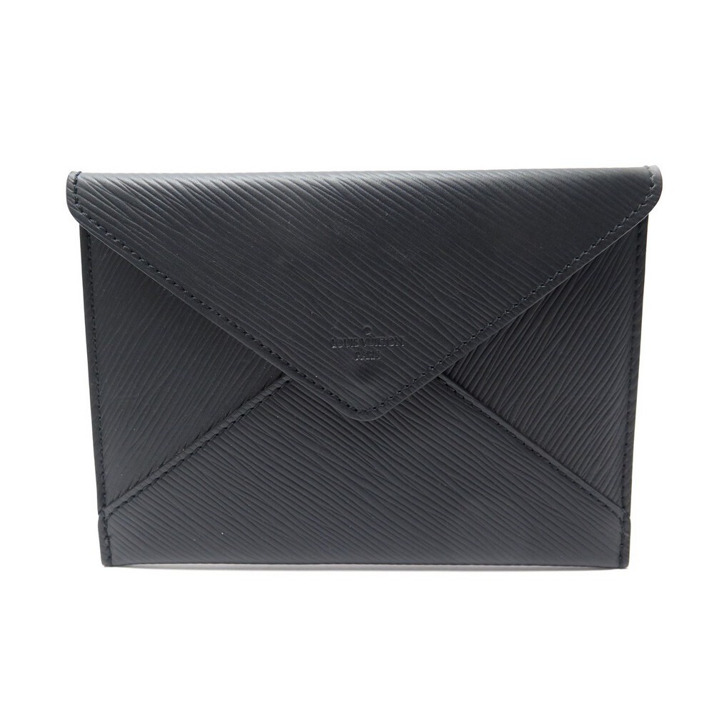 Louis Vuitton pre-owned Envelope Invitation Leather Clutch - Farfetch