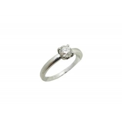 BAGUE DE BEERS DB SIGNATURE DIAMANT SOLITAIRE 0.40CT NUM A68380 