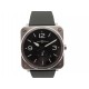 NEUF MONTRE BELL & ROSS BR S STEEL 39MM BR S 64 0594 QUARTZ EN ACIER WATCH 2100€