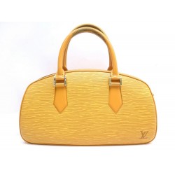 SAC A MAIN LOUIS VUITTON JASMIN M52089 EN CUIR EPI JAUNE HAND BAG PURSE 1350€