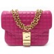 NEUF SAC A MAIN CELINE SMALL C 188403BFC CUIR MATELASSZ FUSHIA QUILTED BAG 1995€