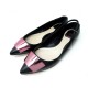 NEUF CHAUSSURES CHRISTIAN DIOR 40 BALLERINES DECLINAISON EN CUIR NOIR SHOES 650€