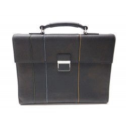 NEUF CARTABLE A MAIN DIOR HOMME HEDI SLIMANE CUIR GRAINE SACOCHE HAND BAG 1500€