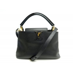 SAC A MAIN LOUIS VUITTON CAPUCINES MM EN CUIR TAURILLON LEATHER HAND BAG 5650€