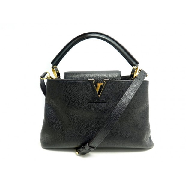 SAC A MAIN LOUIS VUITTON CAPUCINES MM EN CUIR TAURILLON LEATHER HAND BAG 5650€