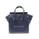 SAC A MAIN CELINE LUGGAGE PHANTOM GM CABAS CUIR BLEU MARINE HAND BAG PURSE 2700€