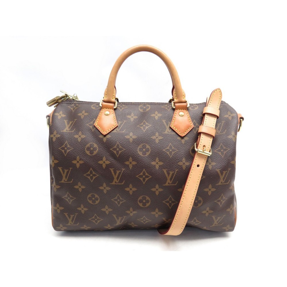 Louis Vuitton Classic Monogram Speedy 30 Bandouliere Bag – Italy