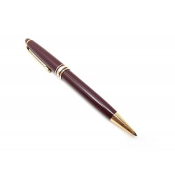 STYLO BILLE MONTBLANC MEISTERSTUCK CLASSIQUE RESINE BORDEAUX BALLPOINT PEN 355€