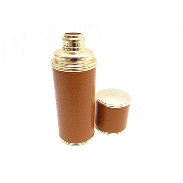 ETUI EN CUIR HERMES POUR BOUTEILLE VAPORISATEUR RECHARGEABLE 75 ML SPRAY 245€