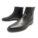 CHAUSSURES LOUIS VUITTON BOTTINES JODHPUR 9 43 EN CUIR NOIR LEATHER BOOTS 950€