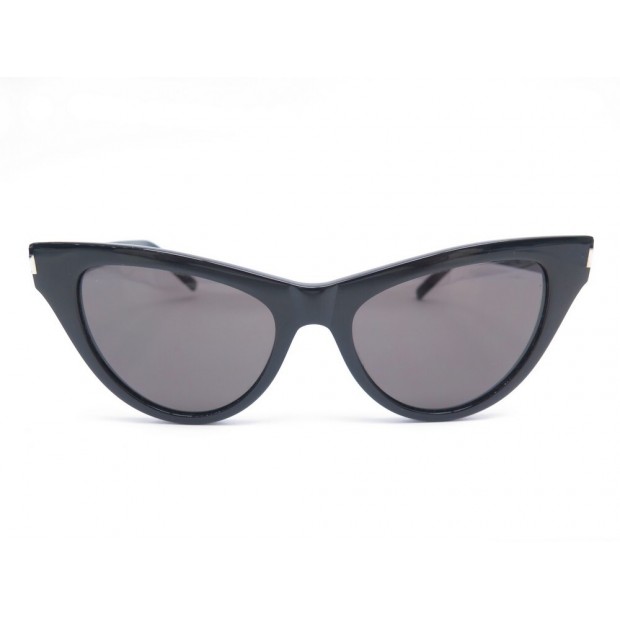 NEUF LUNETTES DE SOLEIL SAINT LAURENT OEIL DE CHAT SL425 NOIR SUNGLASSES 270€