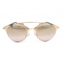 NEUF LUNETTES DE SOLEIL CHRISTIAN DIOR REFLECTED 3210R METAL DORE SUNGLASSE 350€