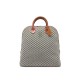 VINTAGE SAC DE VOYAGE A MAIN GOYARD EN TOILE COTON & CUIR NOIR CANVAS TRAVEL BAG