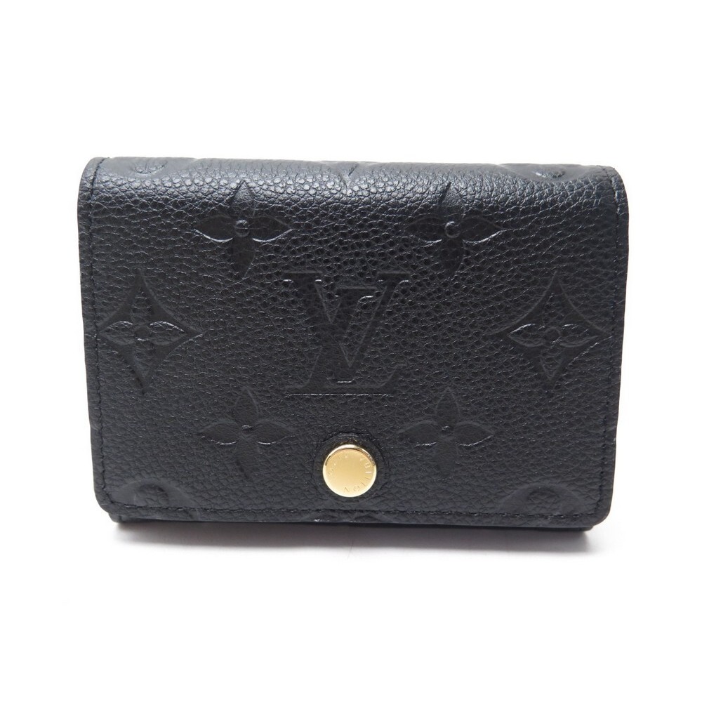 Louis Vuitton Monogram Empreinte Amberop Cult De Visit M58456 Monogram Empreinte  Card Case Noir