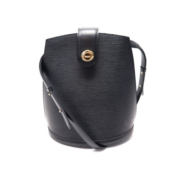 SAC A MAIN LOUIS VUITTON CLUNY M52252 EN CUIR EPI NOIR BLACK BAG PURSE 1340€