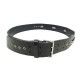 CEINTURE CHRISTIAN DIOR CHAINE 85 EN CUIR NOIR BLACK LEATHER CHAIN BELT 550€