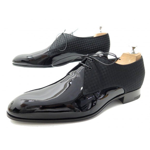 NEUF CHAUSSURES LOUIS VUITTON SOLFERINO 1A44OQ DERBY 8 42 EN CUIR VERNI 875€